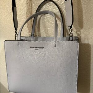 Ice blue crossbody bag